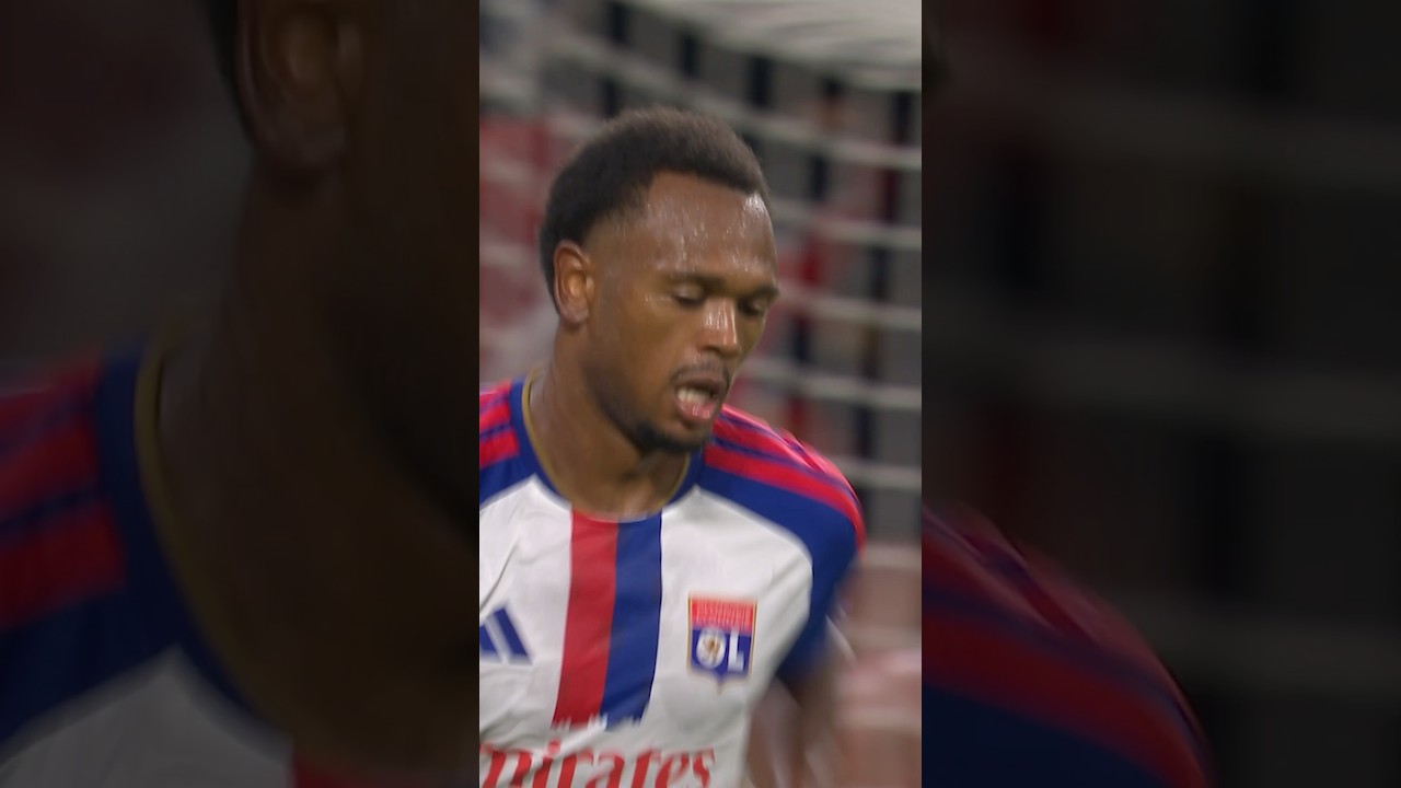 Le premier but au Groupama Stadium de Loïs Openda, qui vient égaliser face au Havre AC ⚽🦁 #ligue1