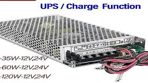 MZMW UPS/Charge Function Switching Power Supply SC-35W 60W 120W 180W 12V 24V Monitor 110/220v AC/D