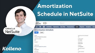 NetSuite Tutorial  |  How To View the Details for Each of the Amortization Schedule