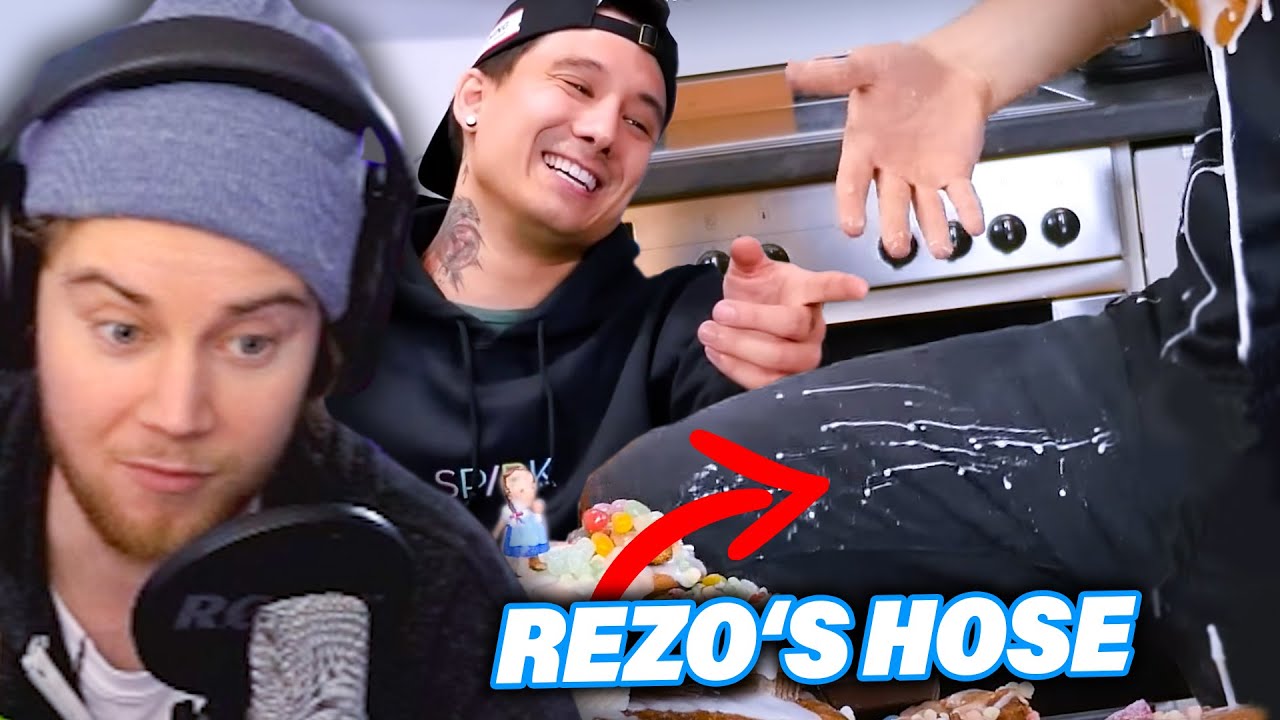 Julien Bam spritzt Rezo in komischem Video voll | TJ Reaktion