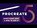 Procreate 5 // Everything New and How to Use it