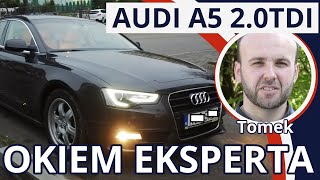 Audi A5 2.0 TDI 150KM 2016r. 128 tys. km 83600zł z Belgii - Historia Pojazdu