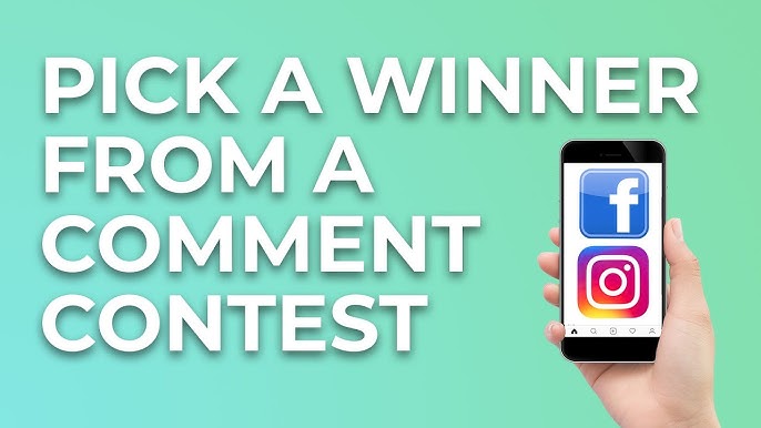 Giveaway entry form app to pick winners randomly