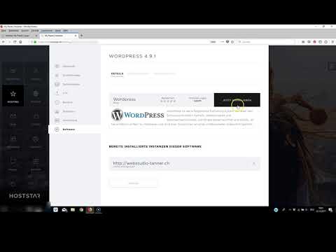 Installation von WordPress direkt auf Web-Hoster von 