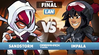 Sandstorm vs Impala - Winners Final - Dreamhack San Diego 2023 - LAN 1v1