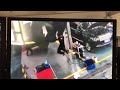 Cctv, rolls royce crushes mechanic