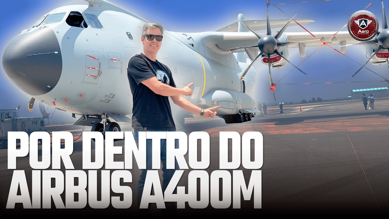 EXCLUSIVO! Conheça de PERTO o AIRBUS A400M