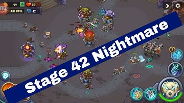 World 2 Stage 42 Nightmare King of Defense | Level 42 King of Defense Nightmare mode