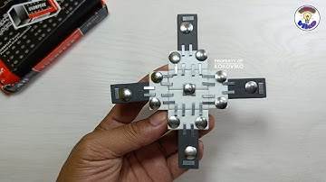 Tutorial Membuat Gasing Pemadam Hitam Putih Terbaru || Pemadam Gasing Viral
