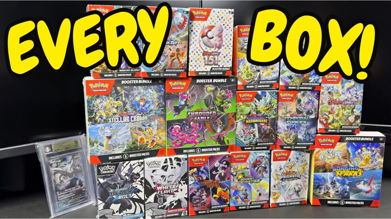 Opening EVERY Scarlet & Violet Mini Booster Box!