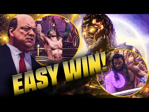 WWE 2K25 Defeat Super Roman FAST AND EASY in the ISLAND Season 5!