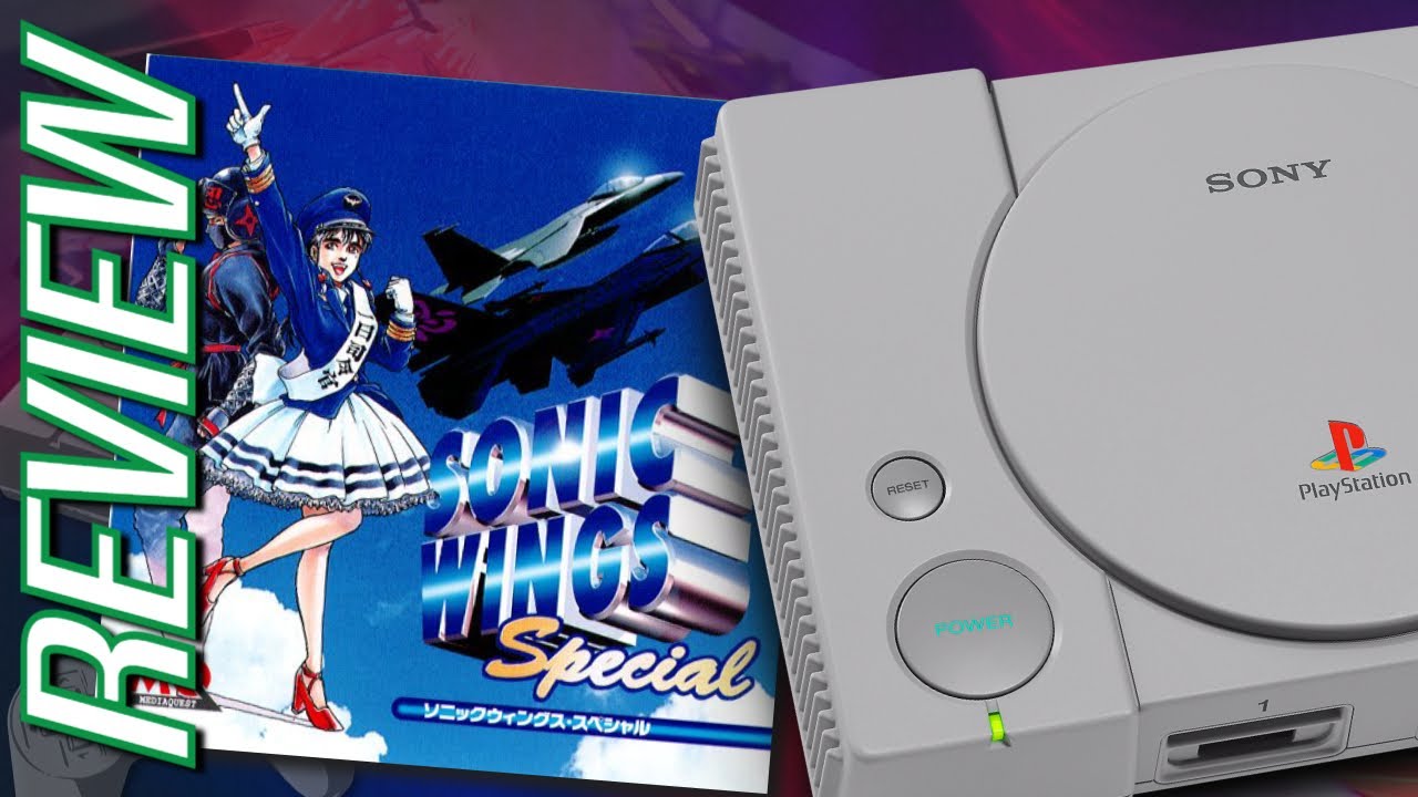 Sonic Wings Special PS1 Review - YouTube