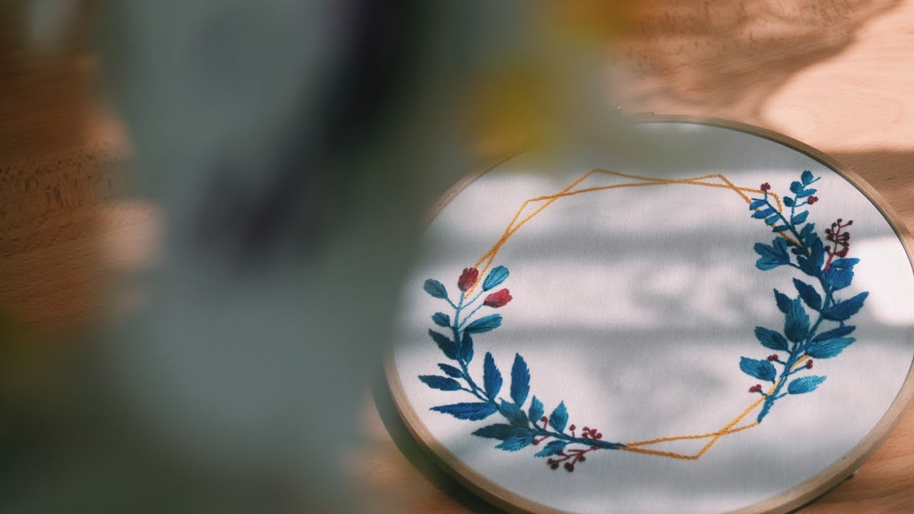 Kasnak Nakış Yapımı