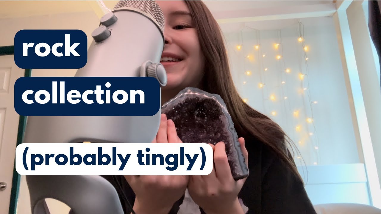 ASMR - showing you my rocks!! (could be tingly) - YouTube