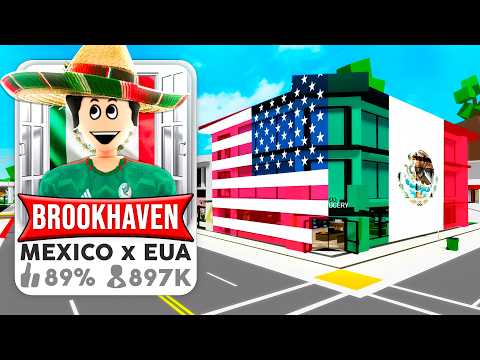 MEXICO vs UNITED STATES in BROOKHAVEN!