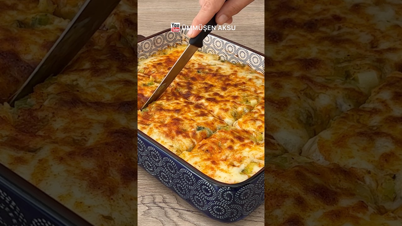 Pırasayı sevdirecek tarif budur ‼️ pırasa graten tarifi / Leek gratin recipe / yemek tarifleri