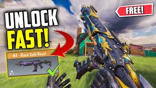 How To Get FREE Legendary M4 - Black Gold! - CODM