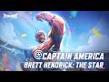 New Captain America Skin " Brett Hendrick The Star"