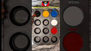 Antigua And Barbuda Flag Color Mixing