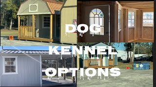 Dog Kennel Idea/Shed to kennel idea