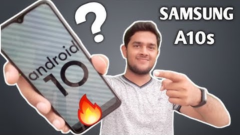 Samsung A10s Android 10 Update | how to update android in a10s | a10s android 10 - New Features 2020