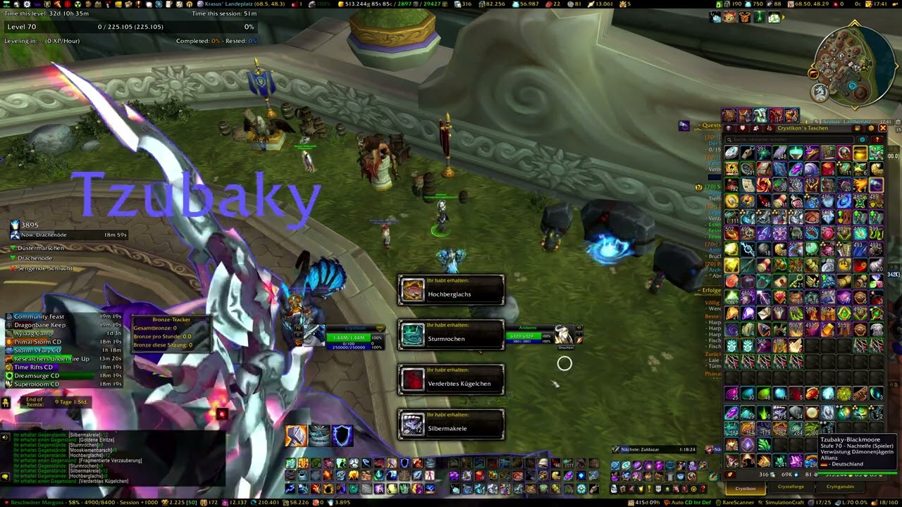 WoW Zeitwanderung Legion Angler Ruf farmen durch Kriegsmeute