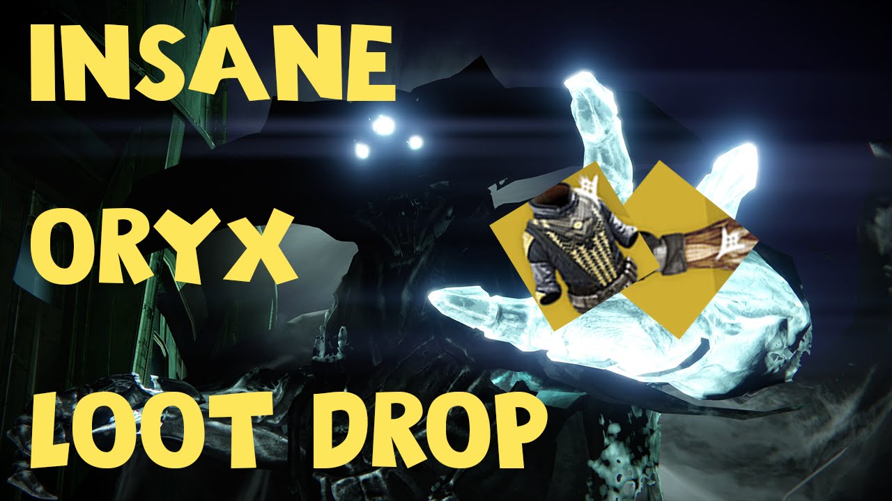 INSANE Oryx HM Loot Drop! 7 Items (TWO EXOTICS!) - YouTube