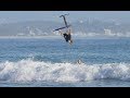 FOILBOARDING SNAPPER ROCKS DURING THE WSL CONTEST (Australia)