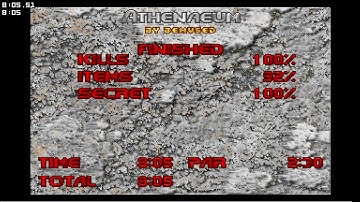 Doom II: Haste map 14, Athenaeum (UV Max in 8:05)