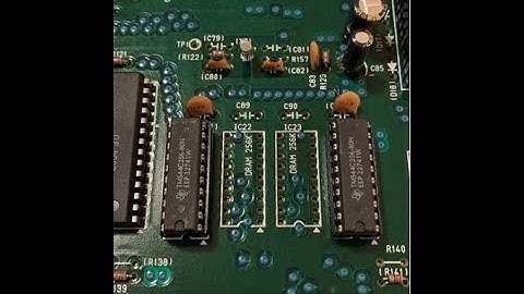 MSX 2+ 256k Ram Upgrade Success