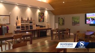 Wineries across monterey county reopen to customers