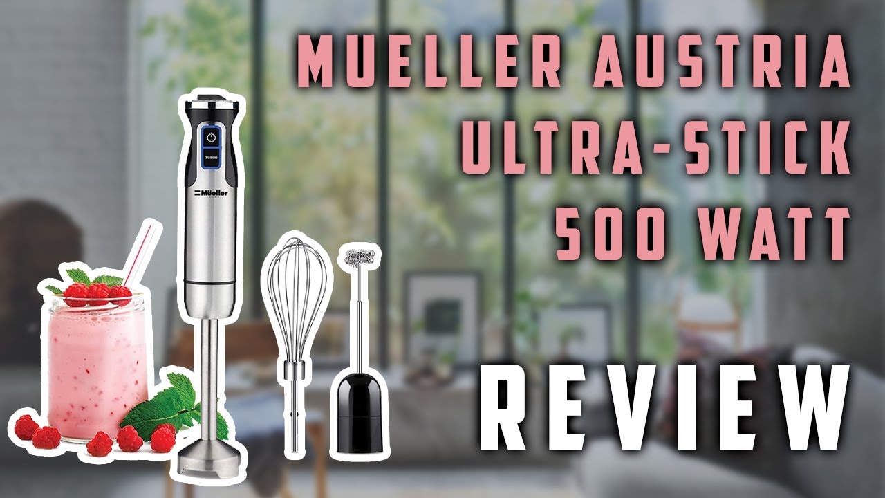 Mueller Multi-Purpose Hand Blender Ultra-Stick 500 Watt 9-Speed