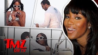 Naomi Campbell Shows Off Bikini Bod For David Blaine On Luxury Yacht Tmz Tv