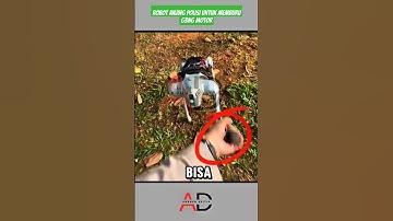 kehebatan robot anjing milik polri #shorts #tni #viralvideo #prabowo #polisi