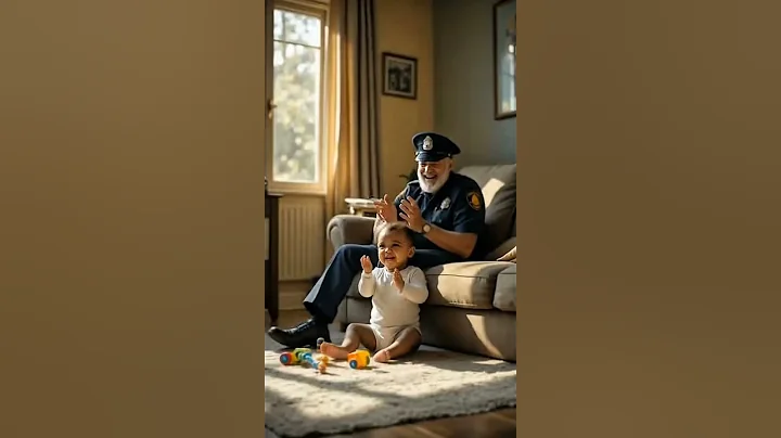 Police Officer Adopts Abandoned Baby This clearly states the core, emotional story #reallifestory