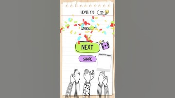 Brain Test. Level 173. Form the image on the puzzle.