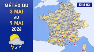Weather forecast for Sunday 3rd to Saturday 9th May 2026
