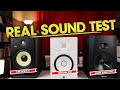 Adam Audio T8V vs Yamaha HS8 vs KRK Rokit 8 (STUDIO SPEAKER SOUND TEST)