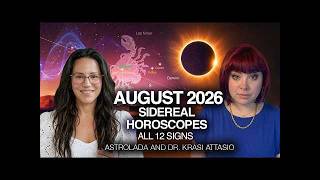 August ECLIPSES - Handle with CAUTION! All 12 Signs! Sidereal Astrology.