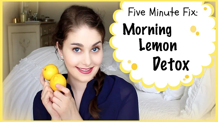 Five Minute Fix: Morning Lemon Detox | Kathryn Mor...