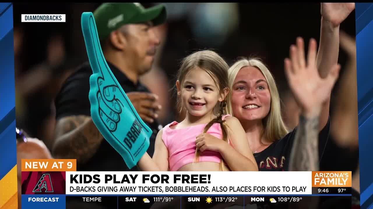 Diamondbacks host Kid Play For Free weekend with giveaways