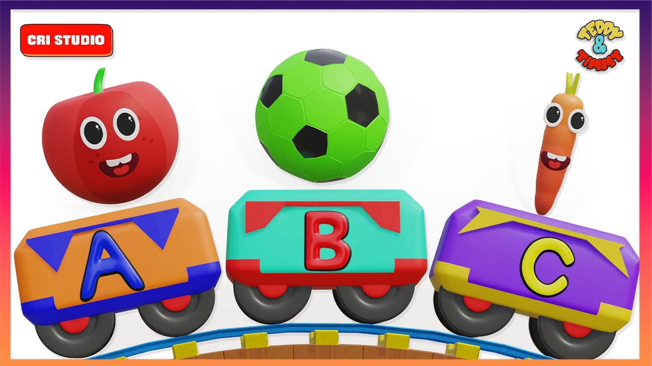 A To Z Alphabet | ABCD Video | Kids Rhymes | ABCDEFG | A for Apple | ABC Cartoon | Toddler Songs