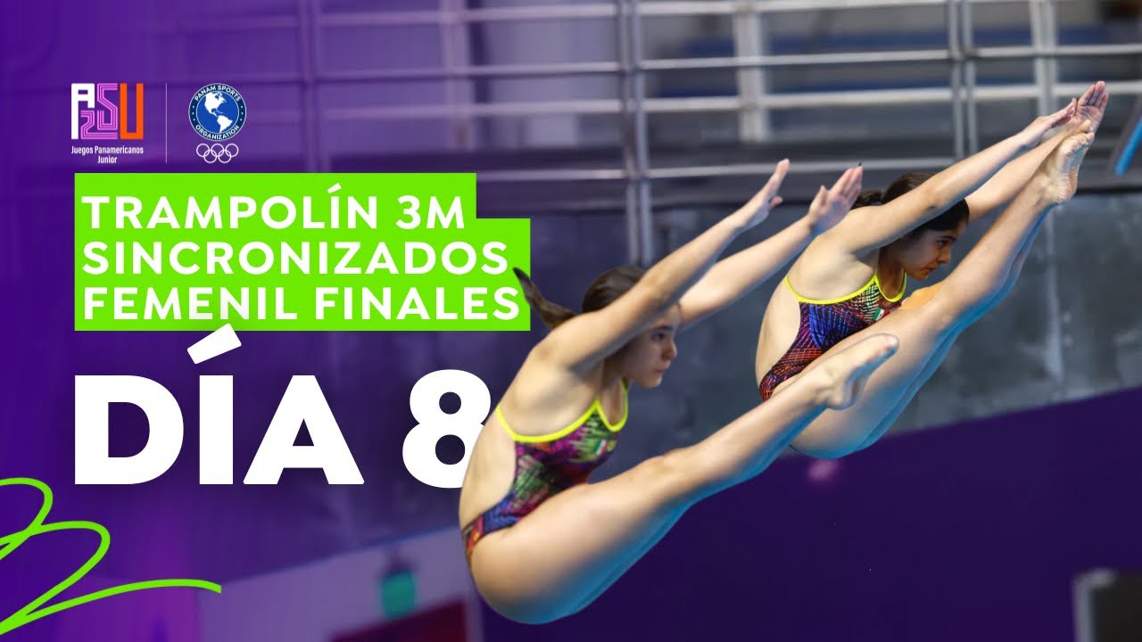 Final de Clavados -Trampolín 3M Sincronizado Femenino - Juegos Panamericanos Junior ASU 2025