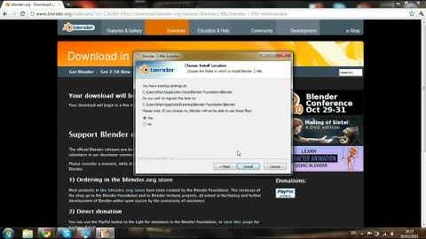 How To Install Blender On Windows 7