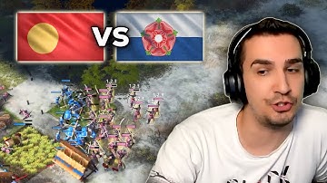 Sengoku Dynasty Meets The Demon Civ in AOE4...