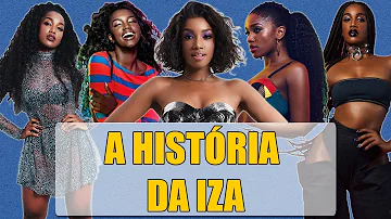 Como que a cantora Iza foi descoberta?