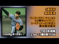 【KK世代】1967年生まれの選手で1-9