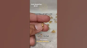 Shortvideo Nose Ring Designs By Neeraj Jewellers WhatsApp On 9828473007 