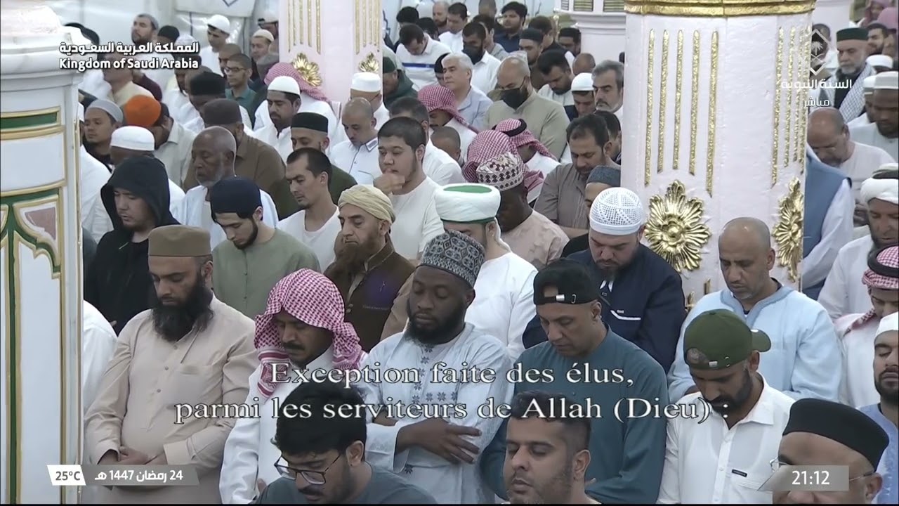 صلاة التراويح للشيخ عبدالله القرافي ليلة 25 رمضان 1447هـ - الثلاث التسليمات الأولى