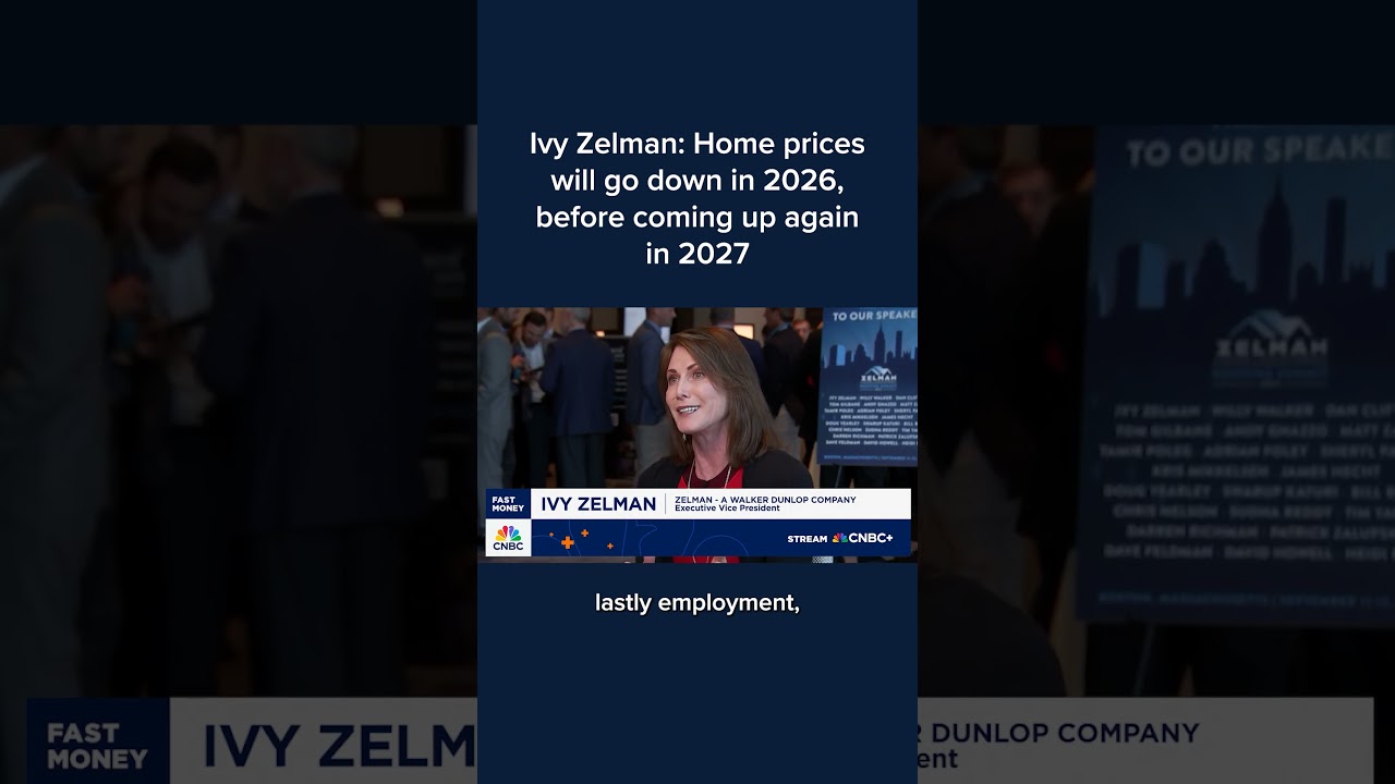 Ivy Zelman: Home prices will go down in 2026, before coming up again in 2027